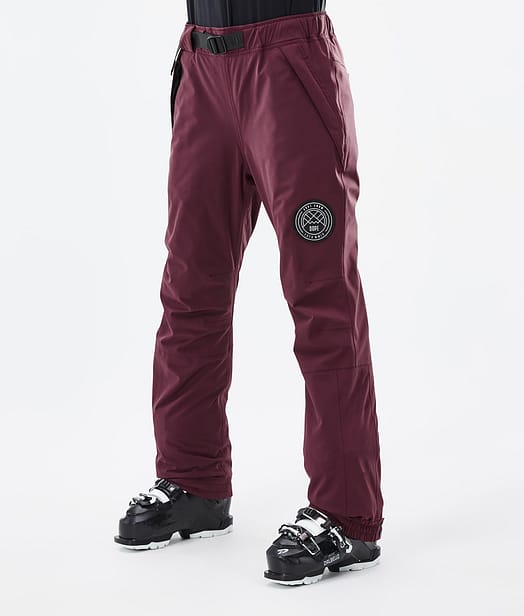 Blizzard W 2022 Pantalon de Ski Femme Burgundy