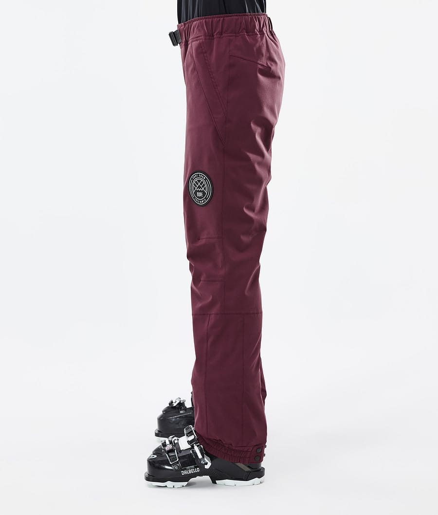 Dope Blizzard W 2022 Ski Pants Women Burgundy | Dopesnow.com