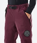 Blizzard W 2022 スノボ パンツ レディース Burgundy, 画像4 / 4