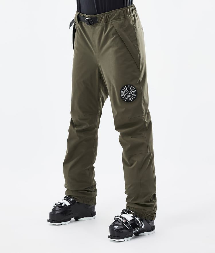 Blizzard W 22 Spodnie Narciarskie Kobiety Olive Green, Zdjęcie 1 z 4