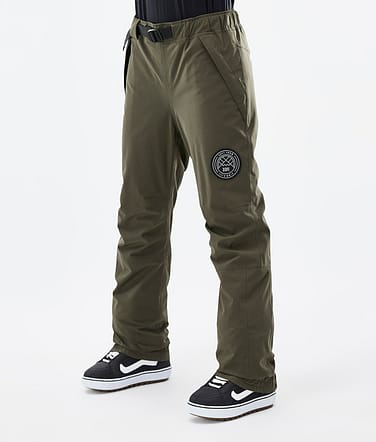 Blizzard W 2022 Pantaloni Snowboard Donna Olive Green