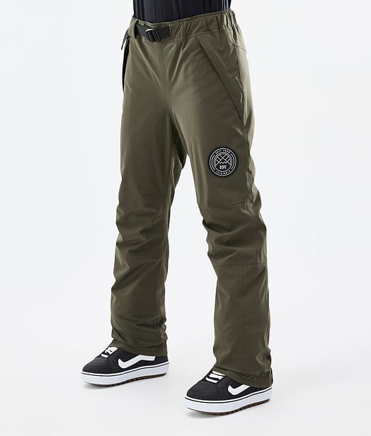 Blizzard W 2022 Pantalones Snowboard Mujer Olive Green