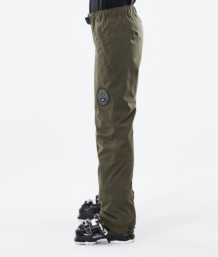 Blizzard W 22 Spodnie Narciarskie Kobiety Olive Green, Zdjęcie 2 z 4