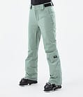 Con W 2022 Pantalon de Ski Femme Faded Green, Image 1 sur 5