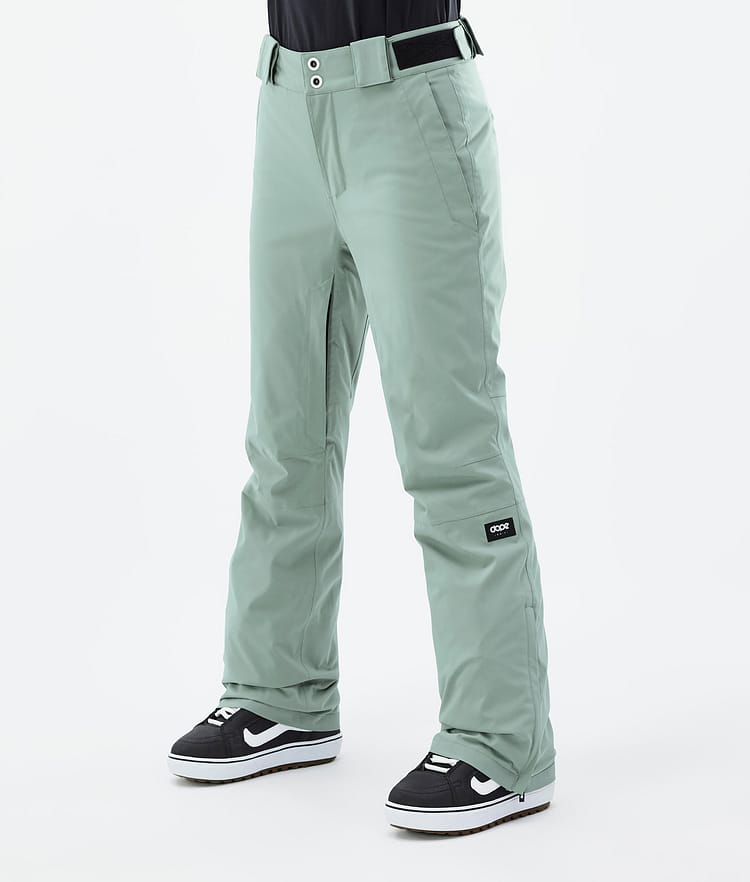 Con W 2022 Pantalones Snowboard Mujer Faded Green