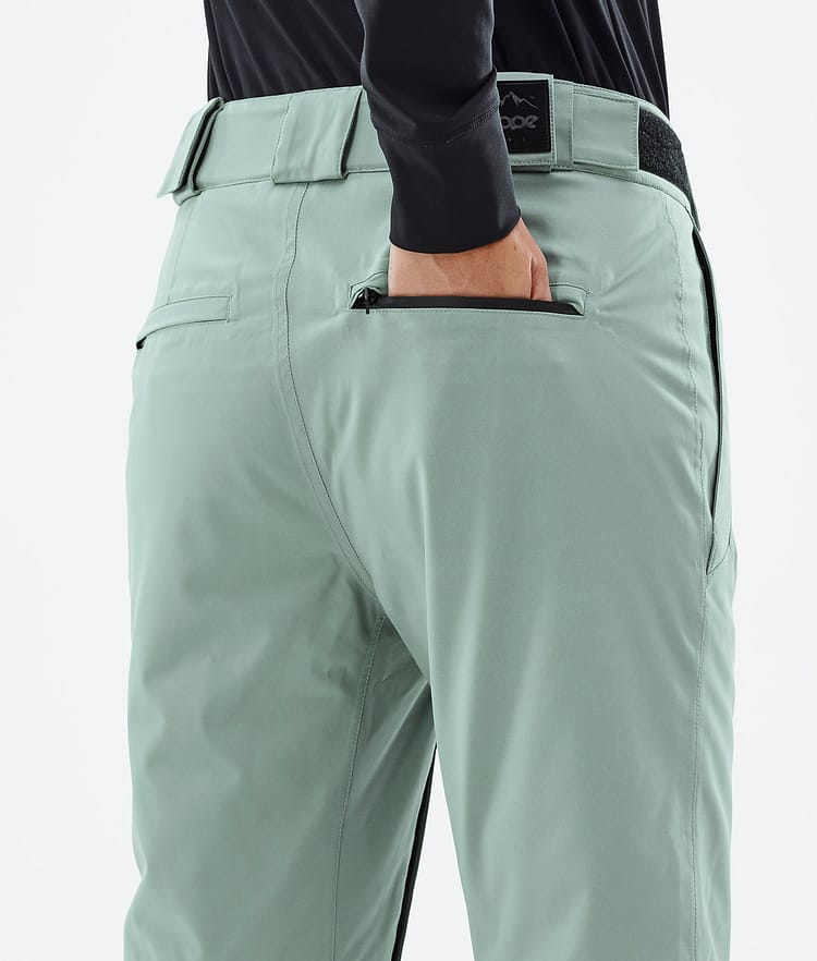 Con W 2022 Snowboard Pants Women Faded Green Renewed