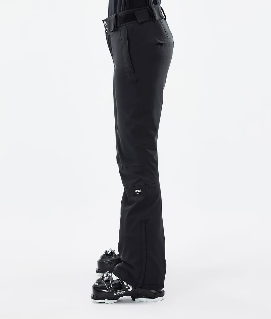 Con W Pantalon de Ski Femme Black