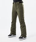 Con W 2022 Pantaloni Snowboard Donna Olive Green Renewed, Immagine 1 di 5