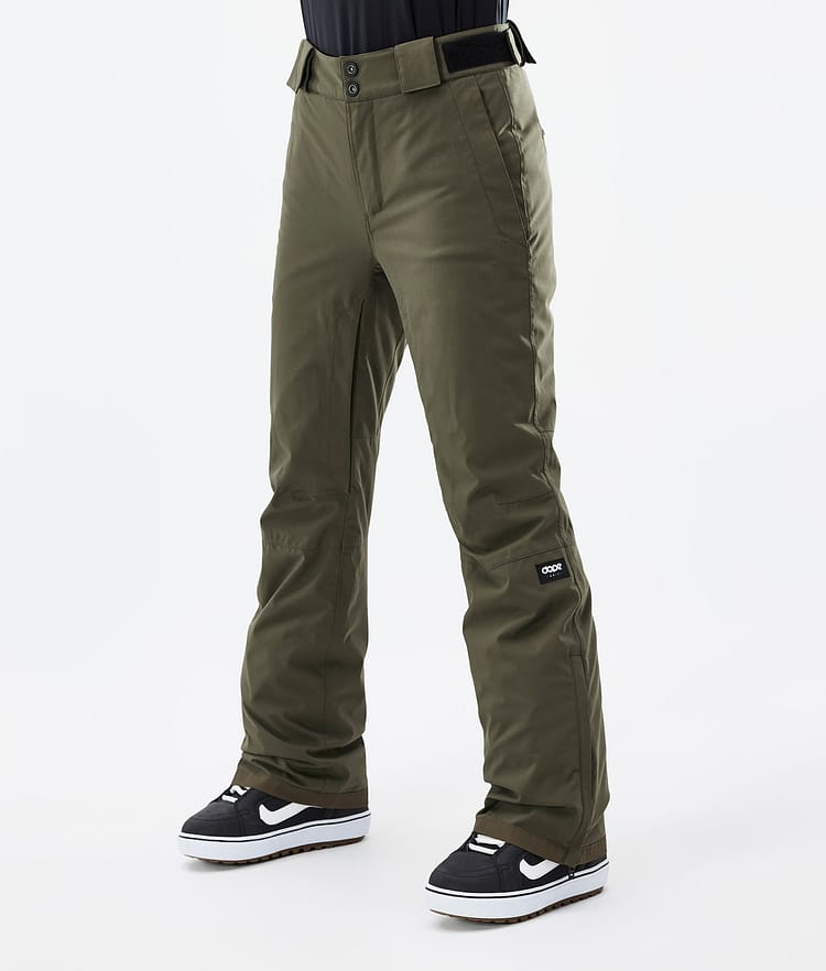 Con W 2022 Snowboard Bukser Dame Olive Green Renewed, Billede 1 af 5