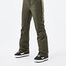 Dope Con W Snowboard Pants Olive Green