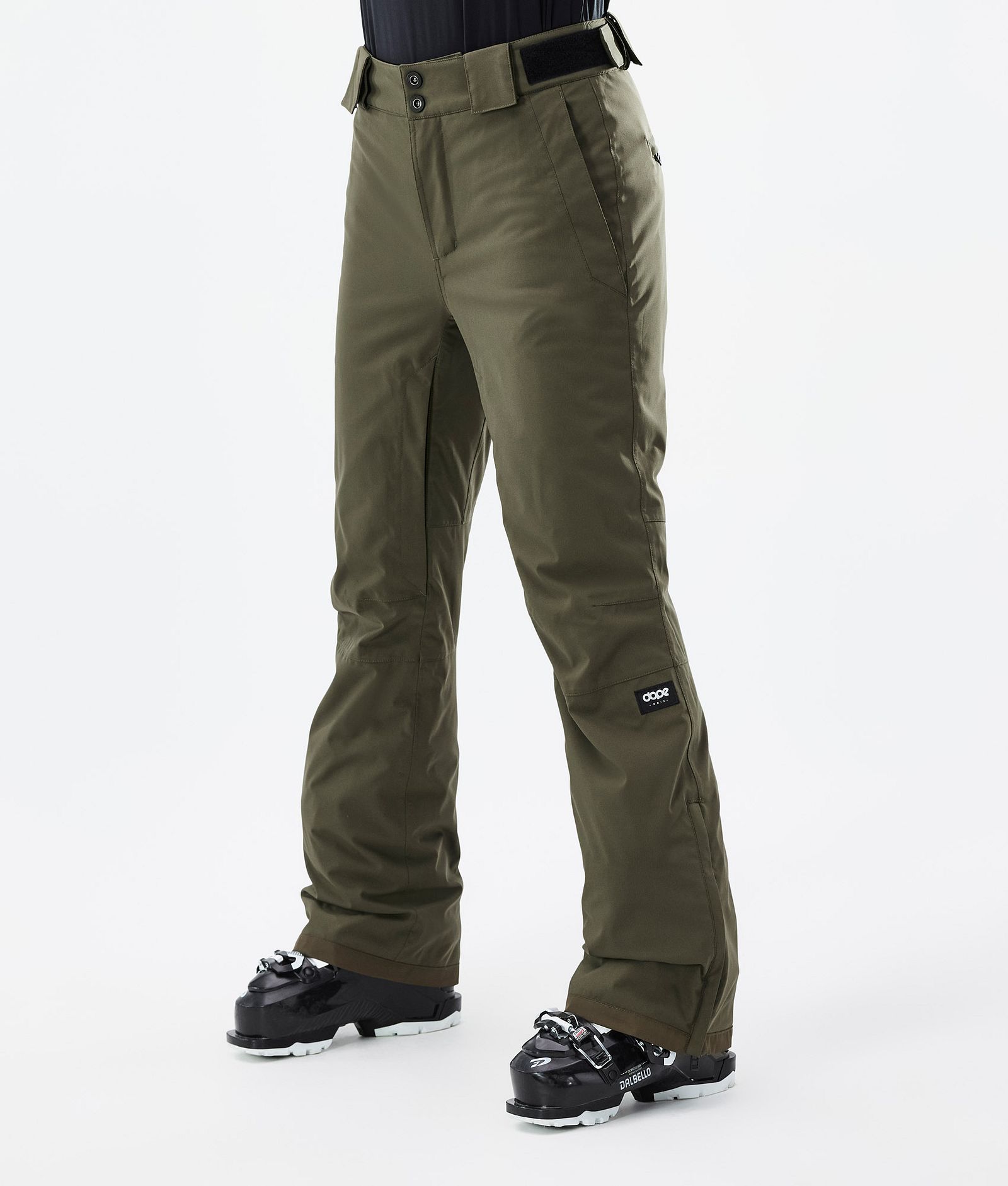 Con W 2022 Pantalon de Ski Femme Olive Green, Image 1 sur 5