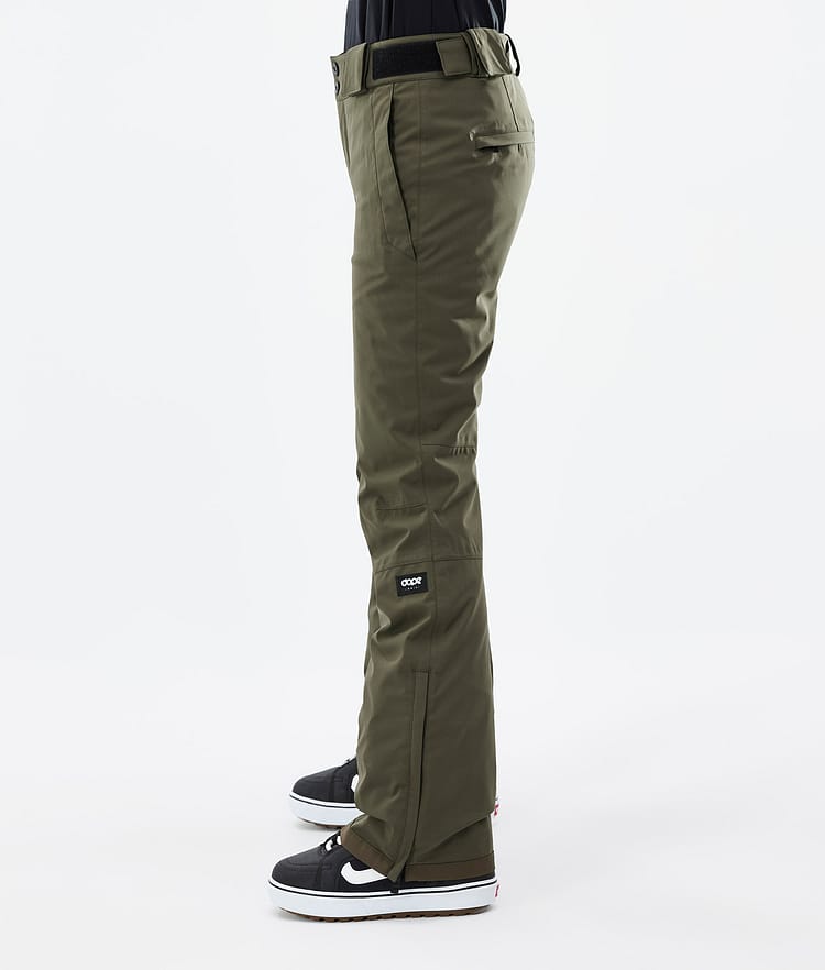 Con W 2022 Snowboard Broek Dames Olive Green Renewed, Afbeelding 2 van 5