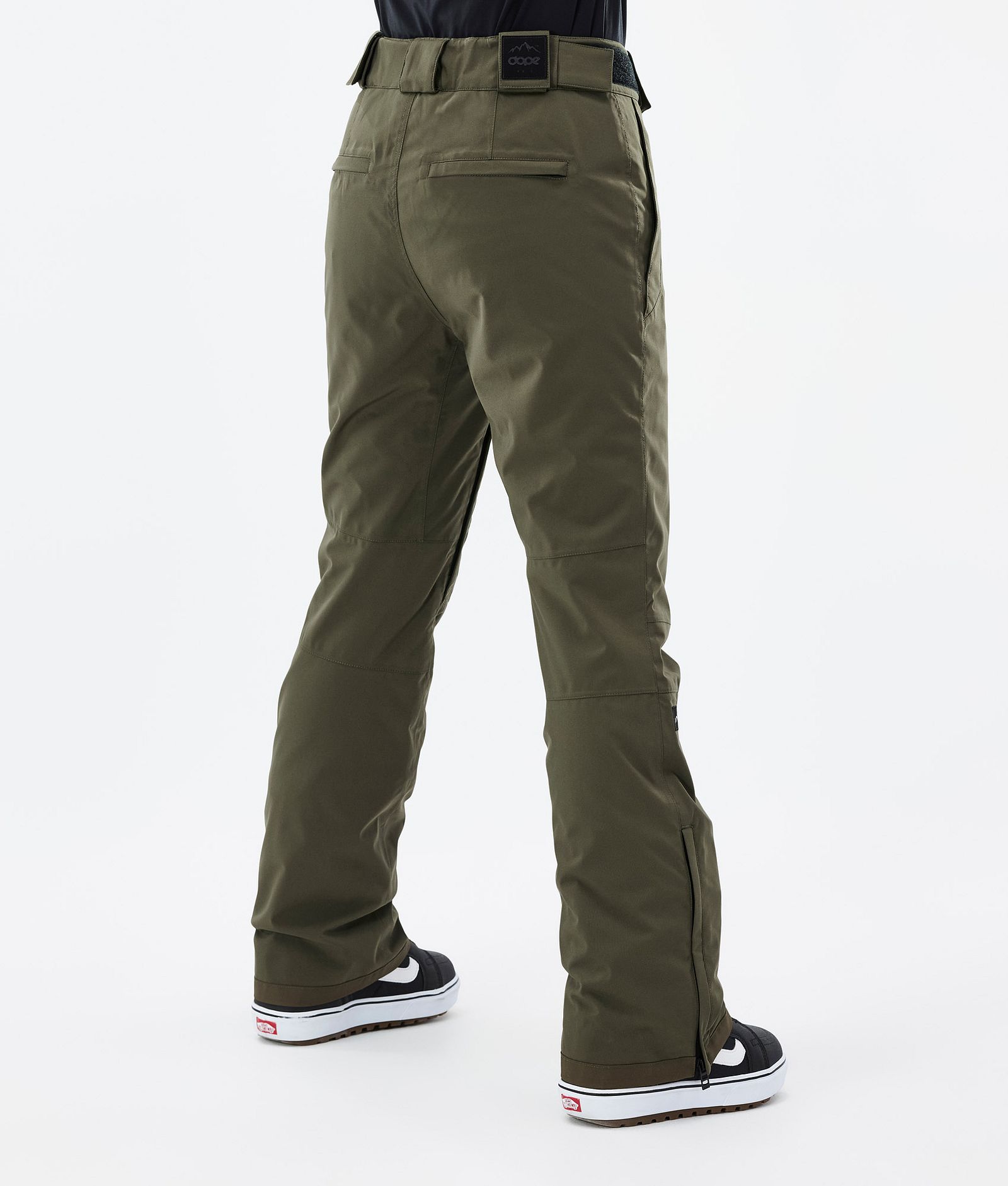 Con W 2022 Snowboard Bukser Dame Olive Green Renewed, Billede 3 af 5