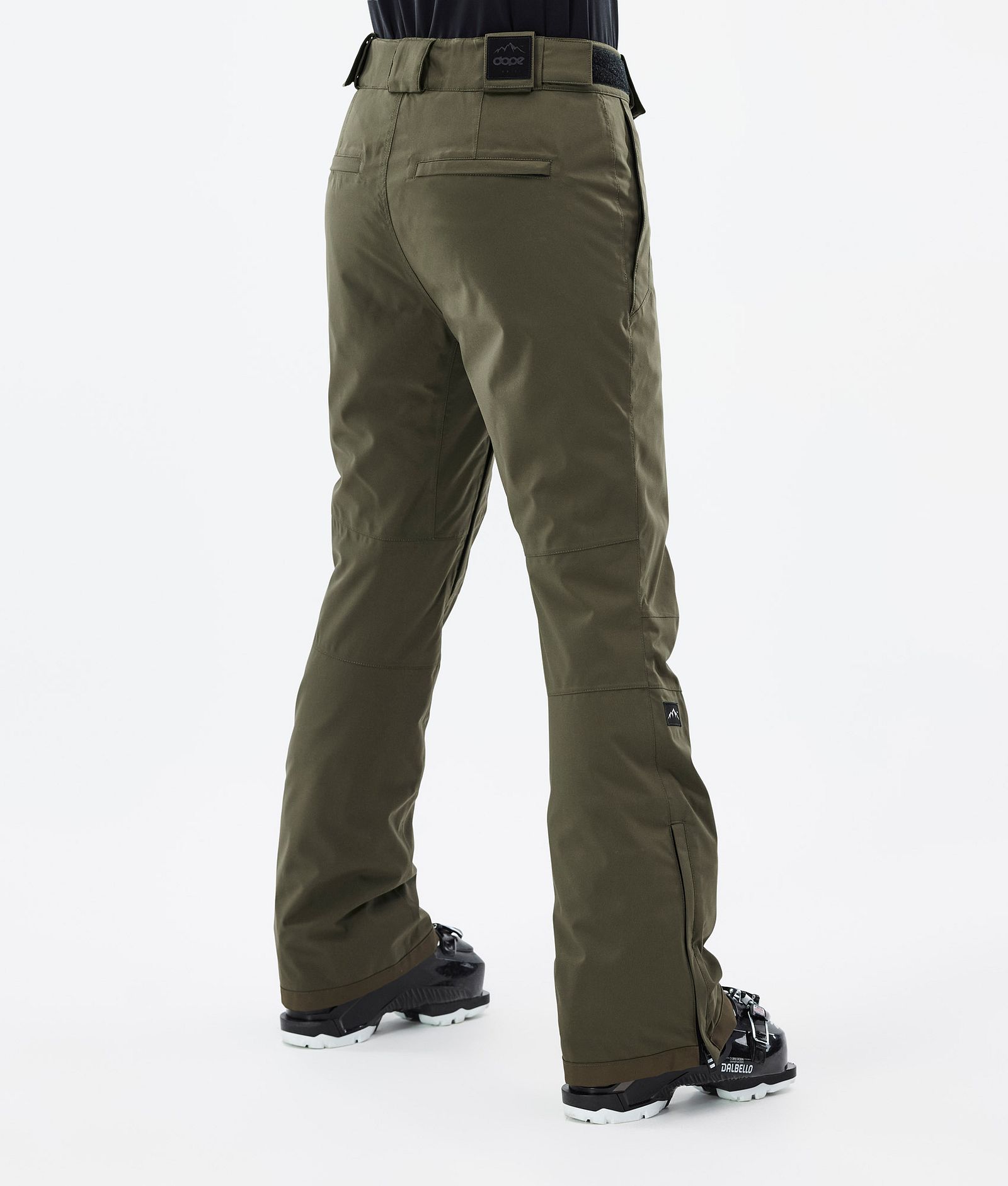 Con W 2022 スキーパンツ レディース Olive Green, 画像3 / 5