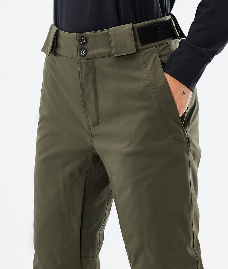 Con W 2022 Pantalon de Ski Femme Olive Green, Image 4 sur 5