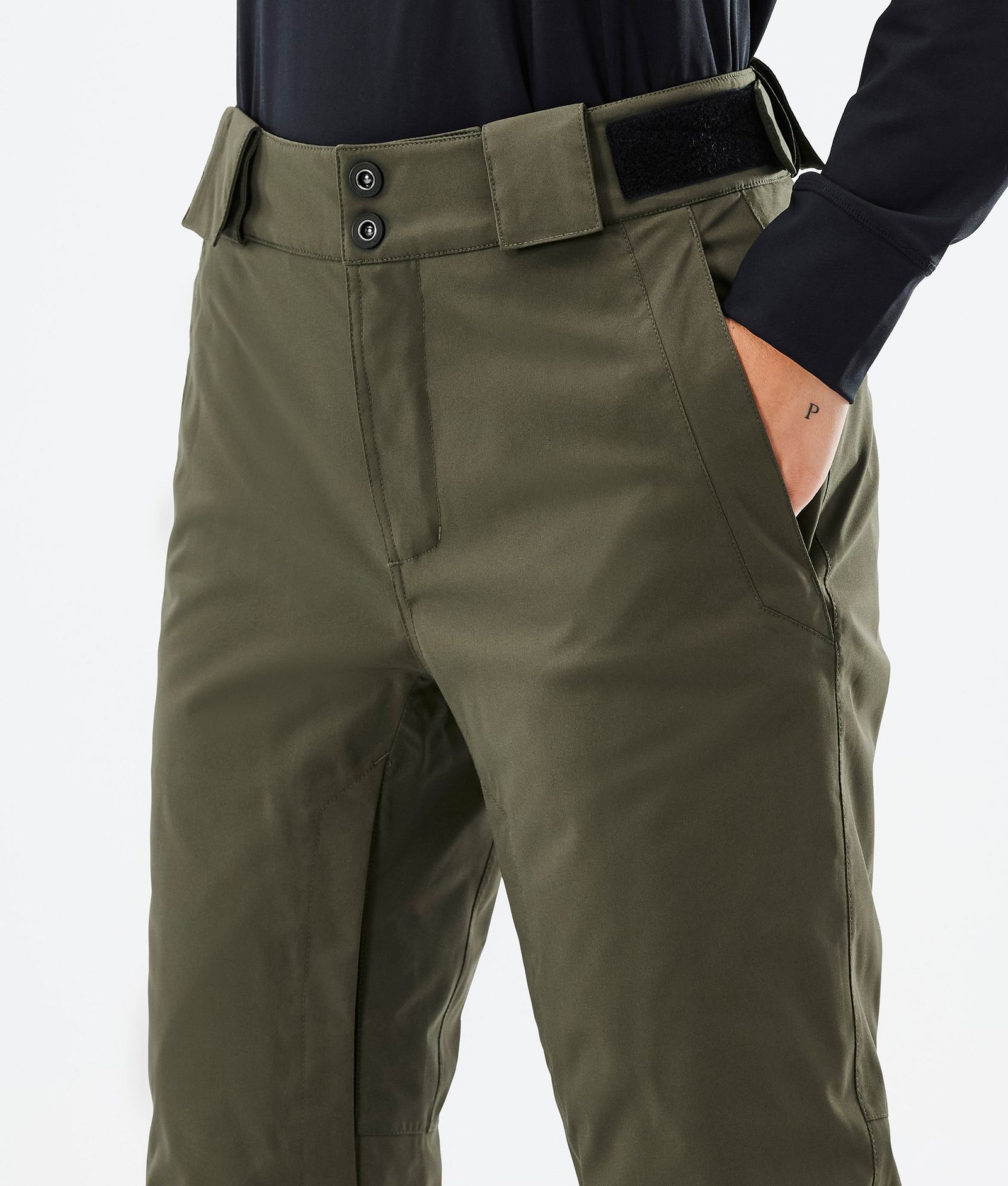 Con W 2022 スノボ パンツ レディース Olive Green, 画像4 / 5