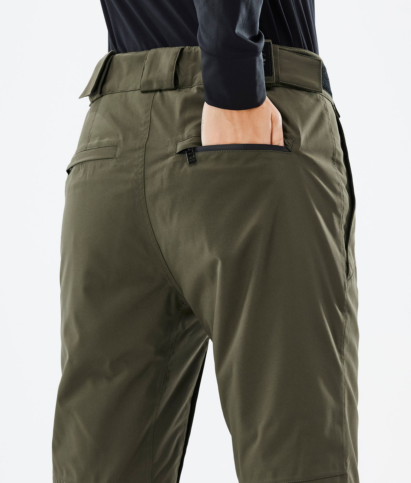 Con W 2022 スキーパンツ レディース Olive Green, 画像5 / 5
