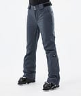 Con W 2022 Pantalon de Ski Femme Metal Blue, Image 1 sur 5