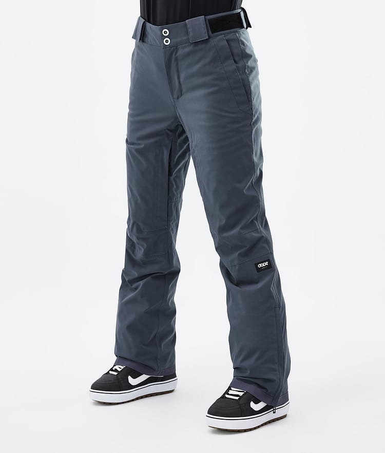 Con W 2022 Pantalones Snowboard Mujer Metal Blue