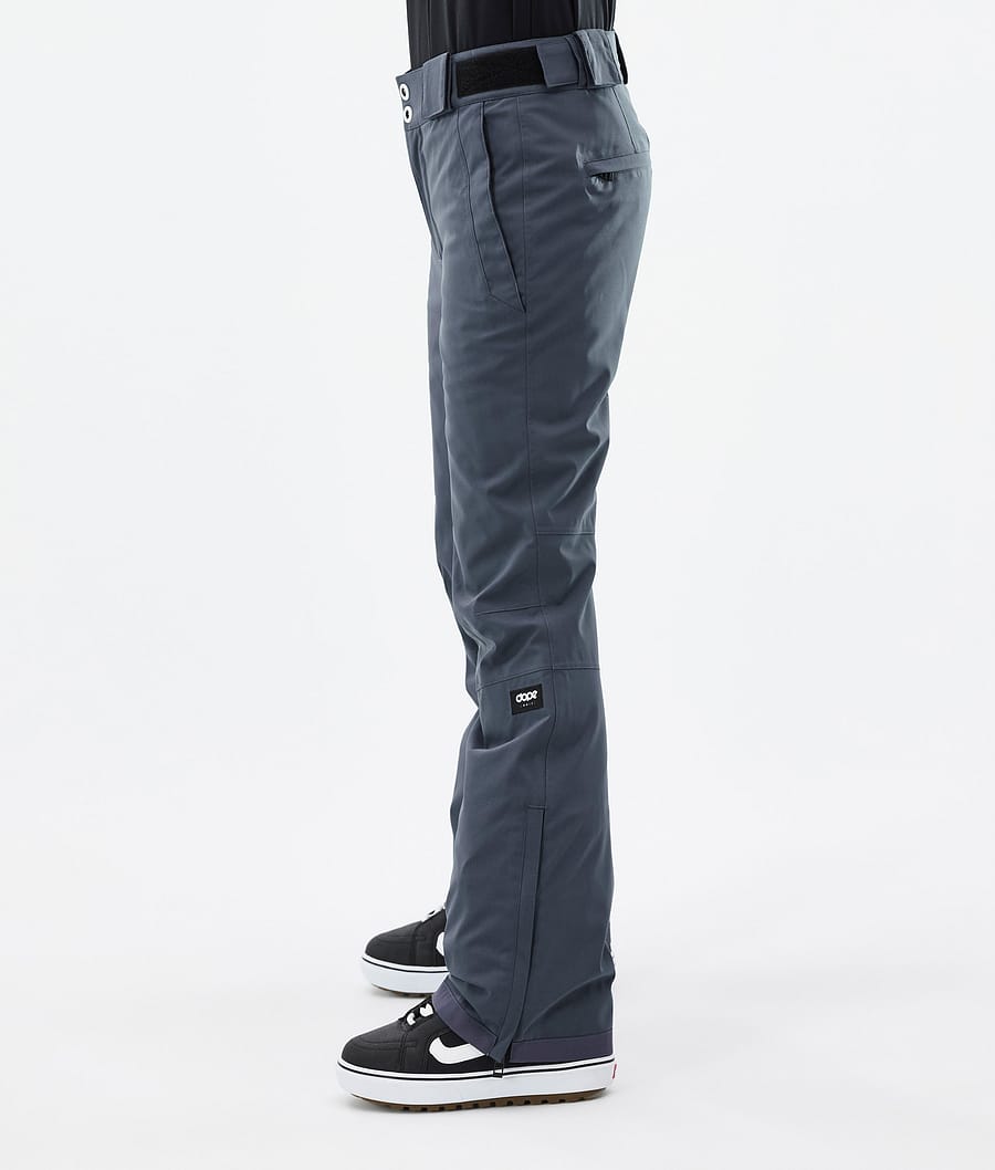 Con W 2022 Snowboardhose Damen Metal Blue
