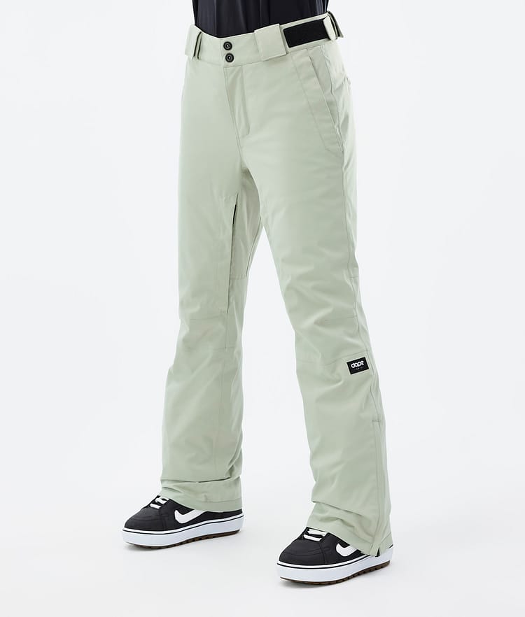 Con W 2022 Snowboardhose Damen Soft Green