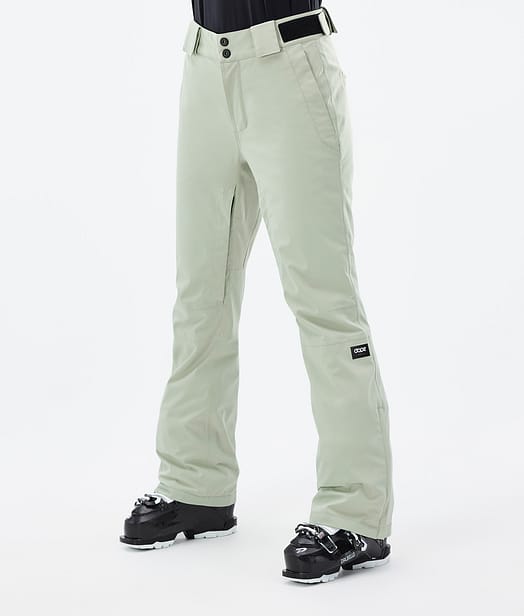 Con W 2022 Ski Pants Women Soft Green