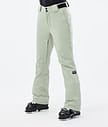 Con W 22 Pantalones Esquí Mujer Soft Green