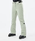 Con W 2022 Pantalon de Ski Femme Soft Green