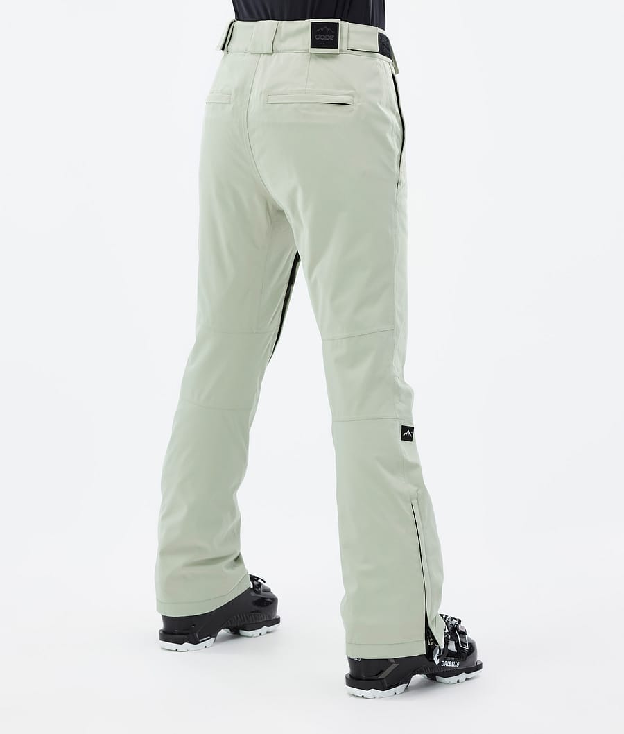 Con W 2022 Lyžařské Kalhoty Dámské Soft Green