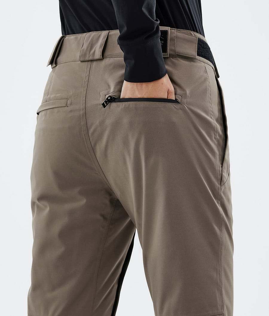 Con W 2022 スノボ パンツ レディース Walnut