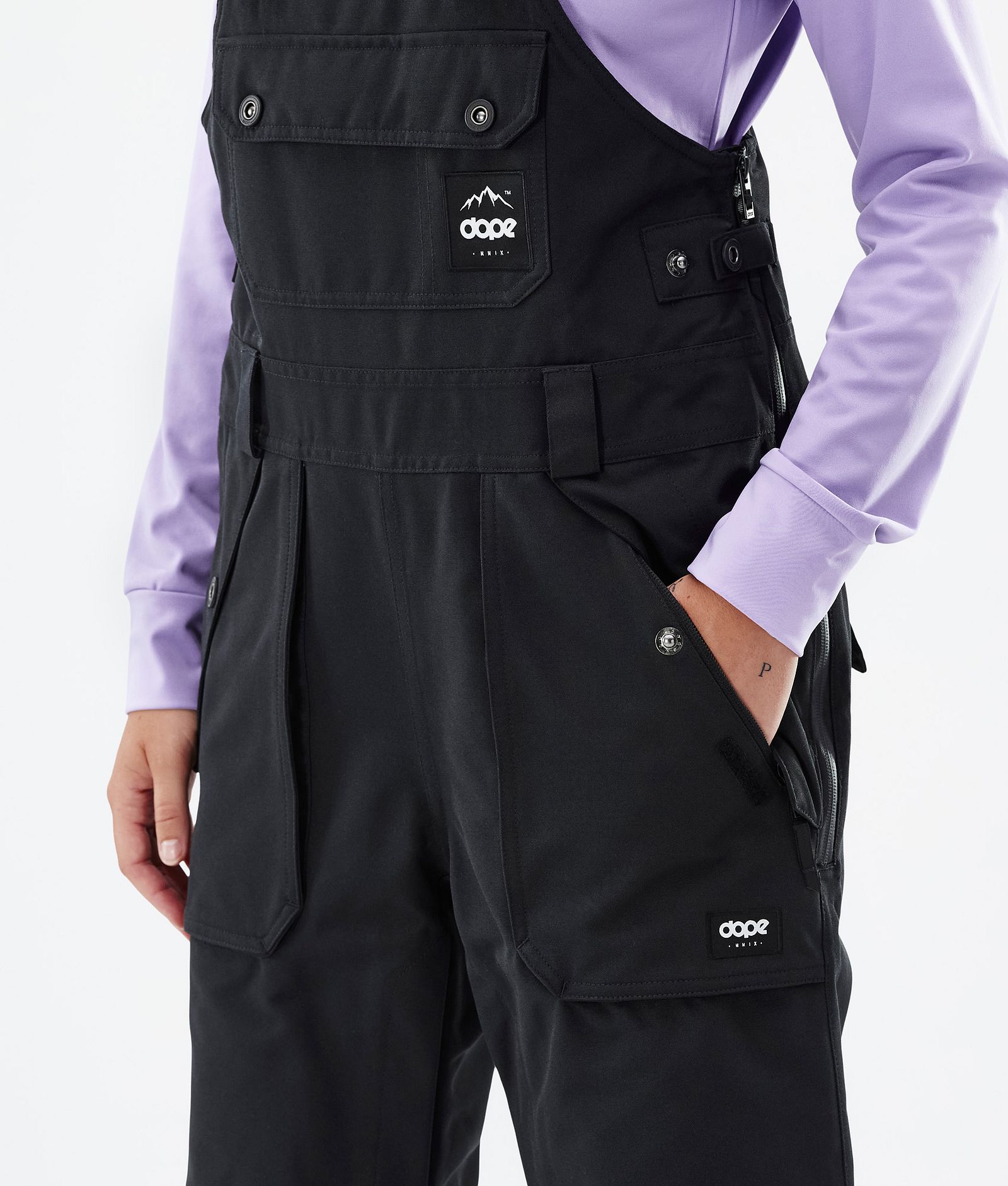 Notorious B.I.B W 2022 Ski Pants Women Black, Image 4 of 6