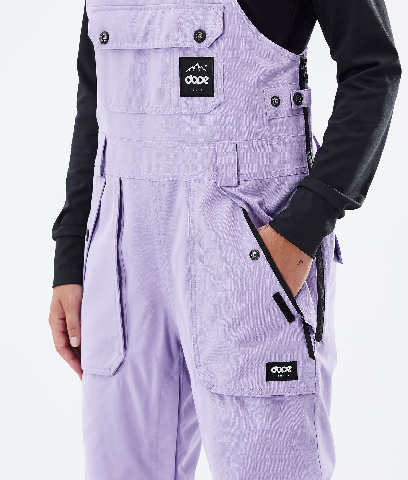 Notorious B.I.B W 2022 Snowboardbyxa Dam Faded Violet Renewed, Bild 4 av 6