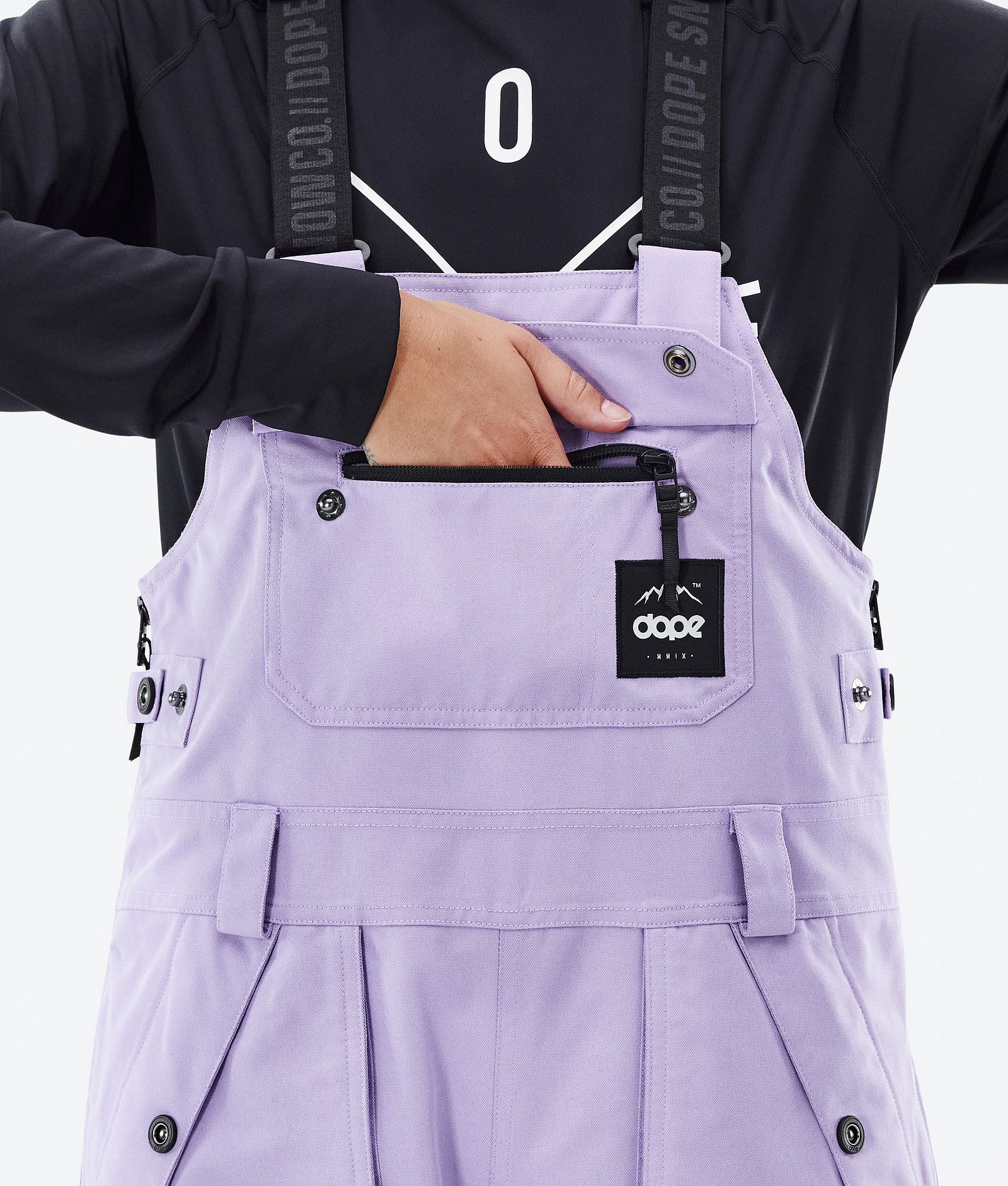 Notorious B.I.B W 2022 Snowboard Pants Women Faded Violet, Image 5 of 6