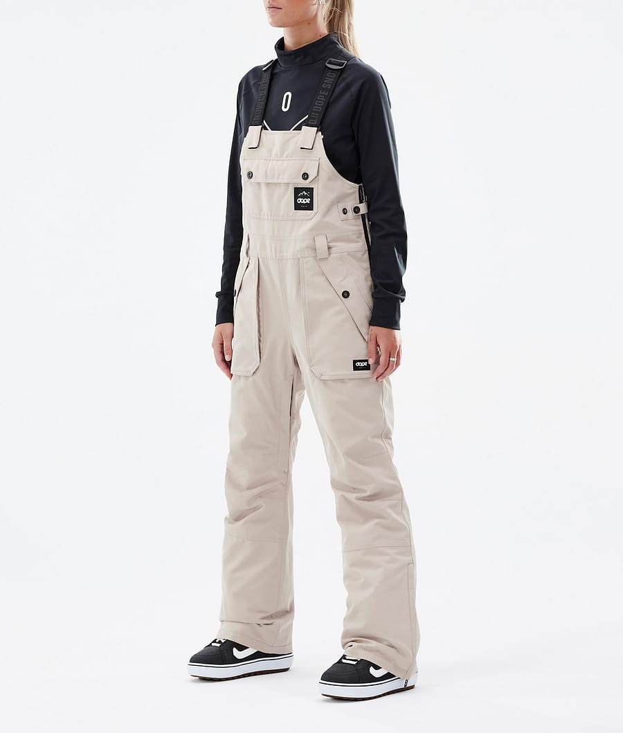 Notorious B.I.B W Spodnie Snowboardowe Kobiety Sand
