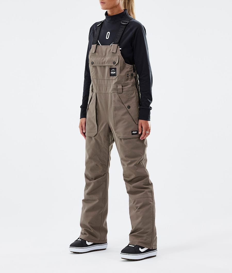 Notorious B.I.B W Spodnie Snowboardowe Kobiety Walnut