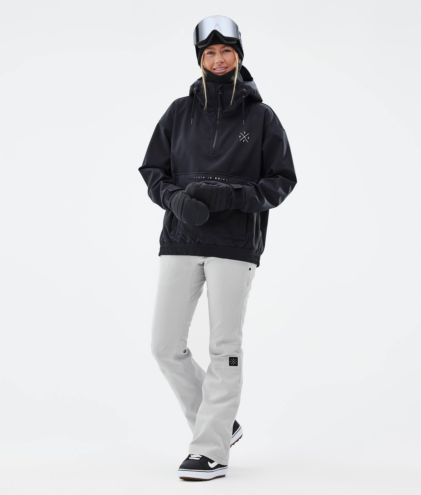 Dope Snow Tigress W Snowboard Pants Women Black - Athletic apparel