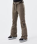 Tigress W Snowboardbyxa Dam Walnut, Bild 1 av 5