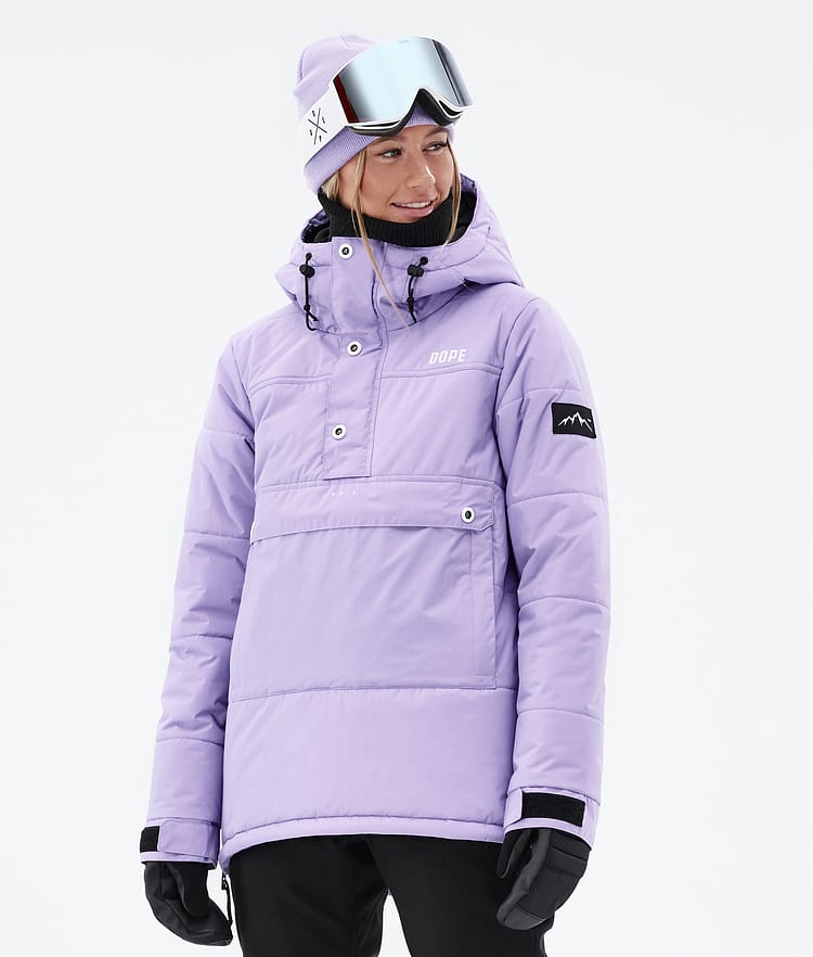 Puffer W Ski jas Dames Faded Violet, Afbeelding 1 van 9