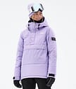 Puffer W Veste de Ski Femme Faded Violet