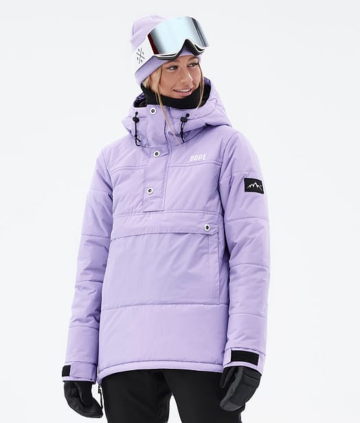 Puffer W Snowboard Jacket Women Faded Violet