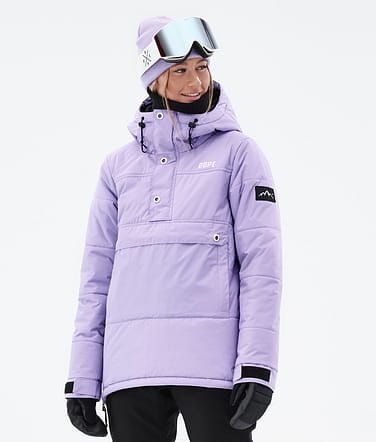 Puffer W Snowboard jas Dames Faded Violet