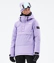 Puffer W Giacca Snowboard Donna Faded Violet