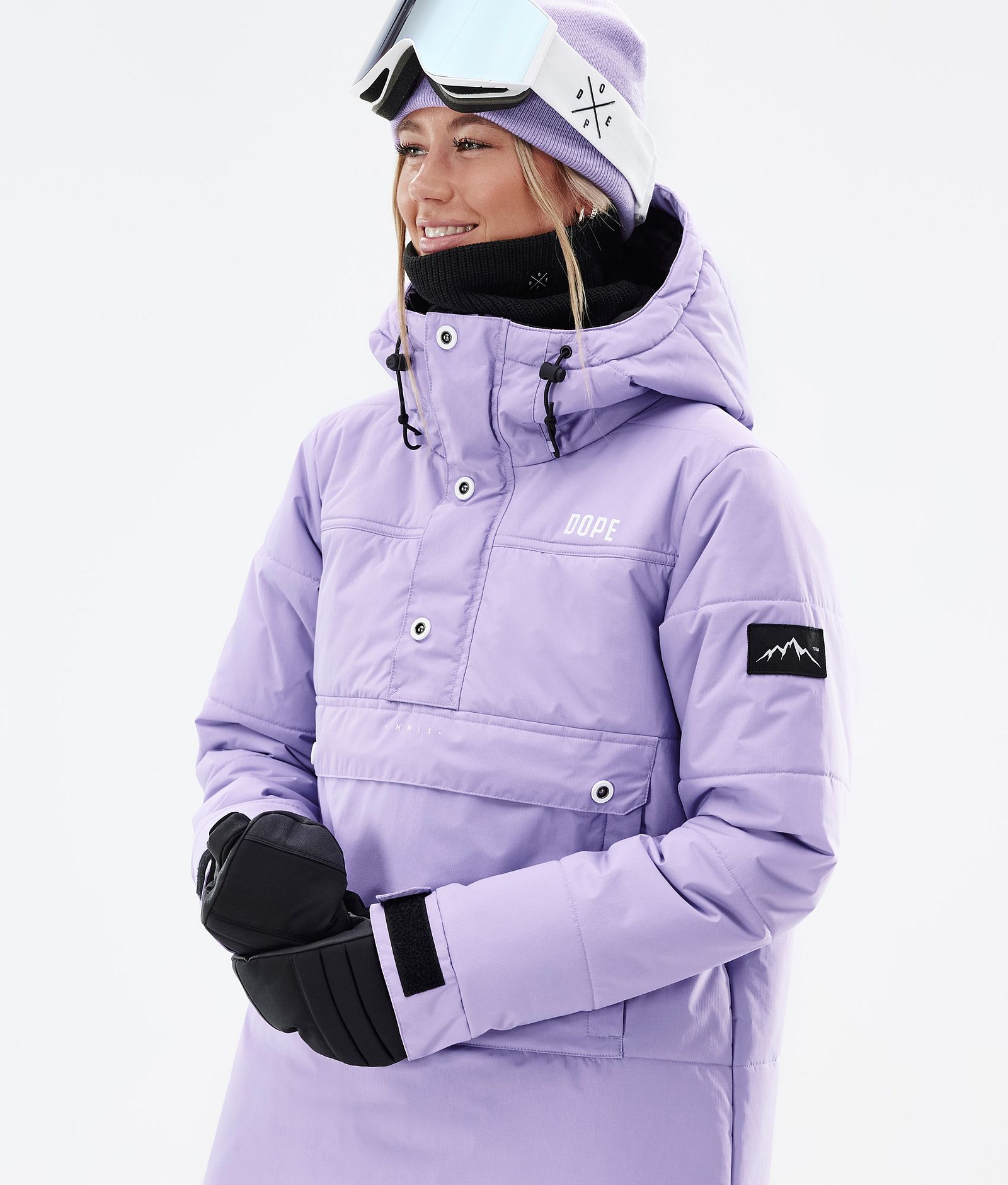 Puffer W Lumilautailutakki Naiset Faded Violet Renewed, Kuva 2 / 9