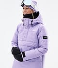 Puffer W Giacca Snowboard Donna Faded Violet