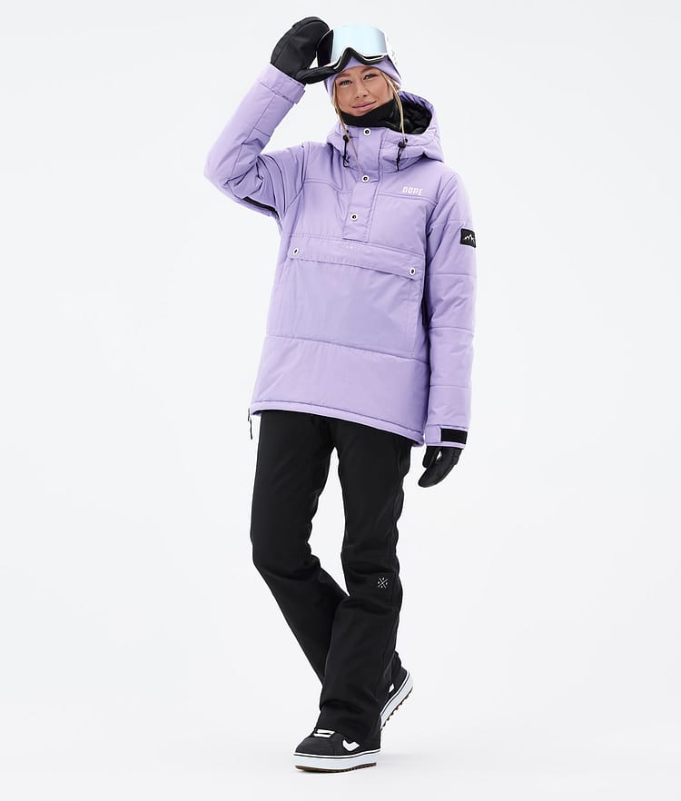 Puffer W Snowboard Jacket Women Faded Violet Renewed, Image 3 of 9