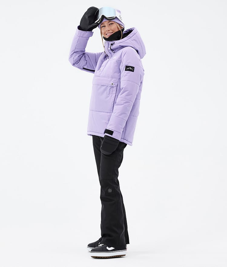 Puffer W Giacca Snowboard Donna Faded Violet