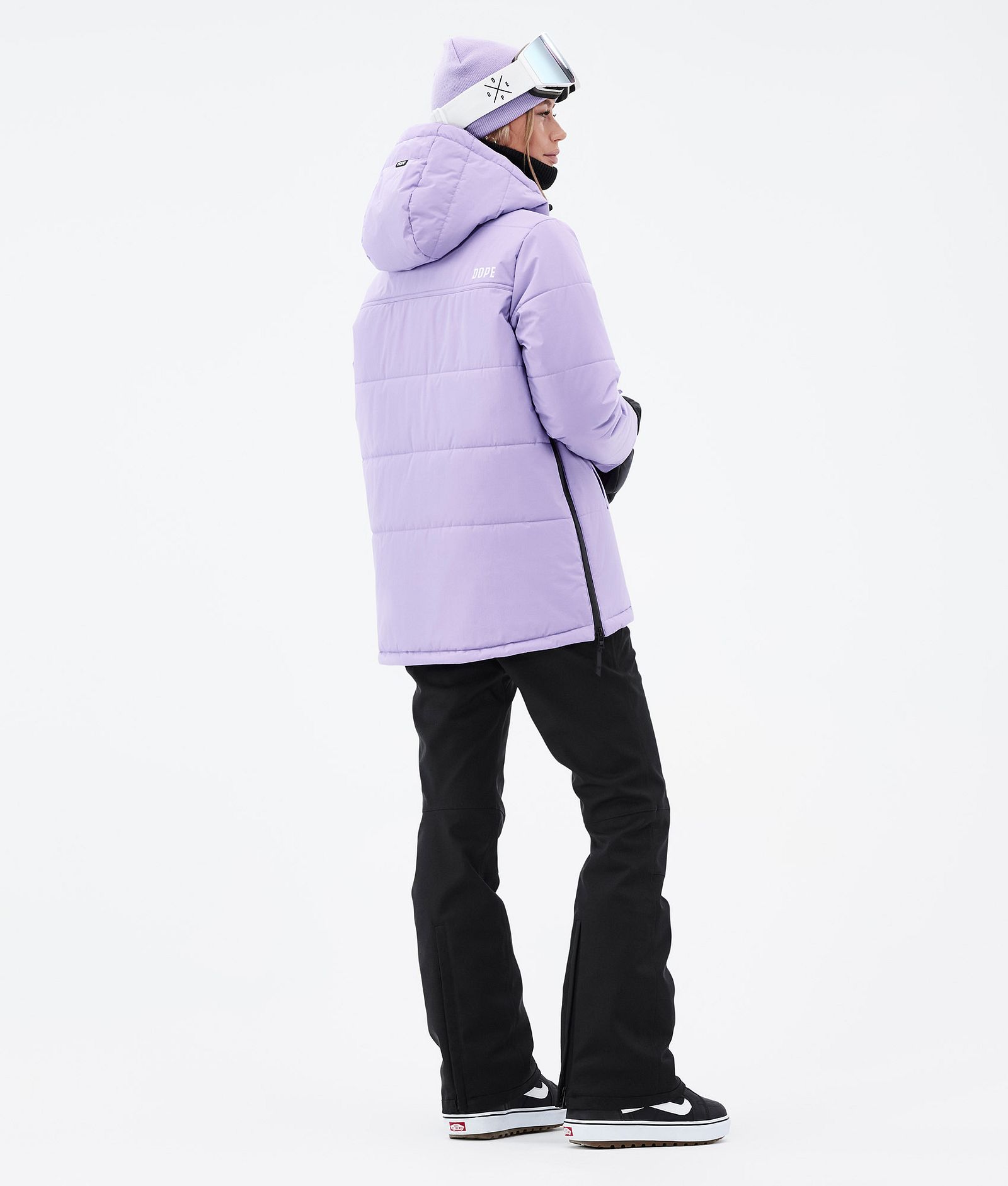 Puffer W Giacca Snowboard Donna Faded Violet Renewed, Immagine 5 di 9