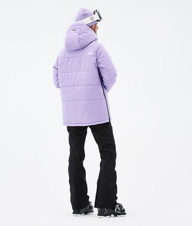 Puffer W Skijakke Dame Faded Violet, Bilde 5 av 9