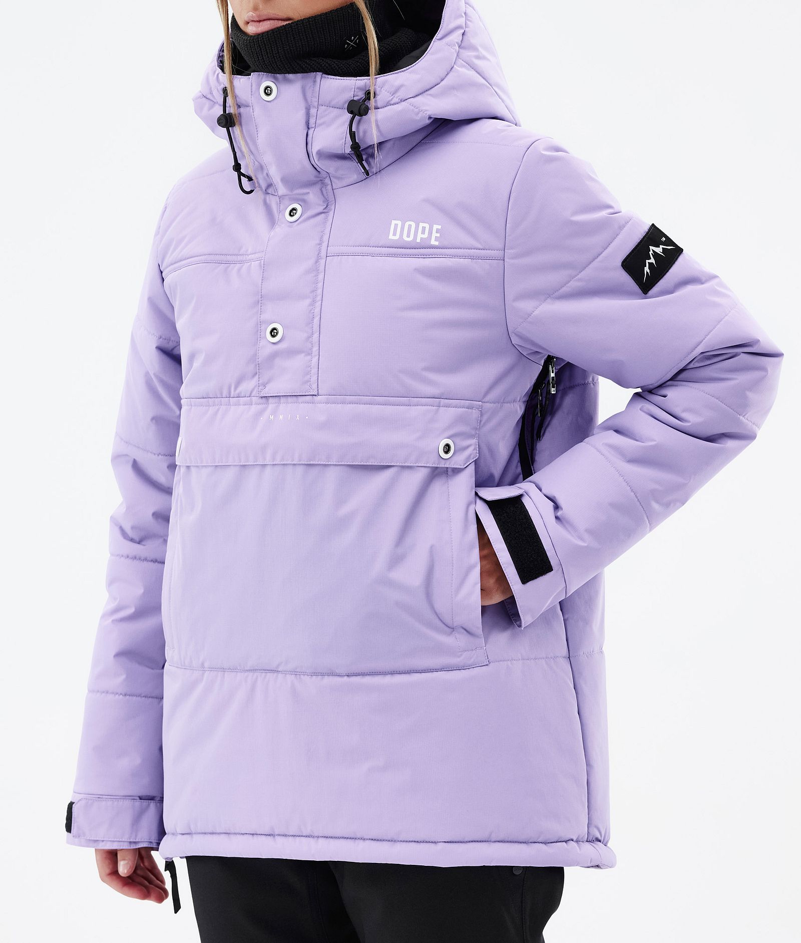 Puffer W Giacca Snowboard Donna Faded Violet Renewed, Immagine 8 di 9