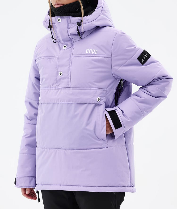 Puffer W 2023 Snowboard Jacket Women Faded Violet, Image 8 of 9